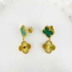 Clover Dangler Earrings