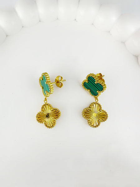 Clover Dangler Earrings