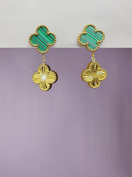 Clover Dangler Earrings