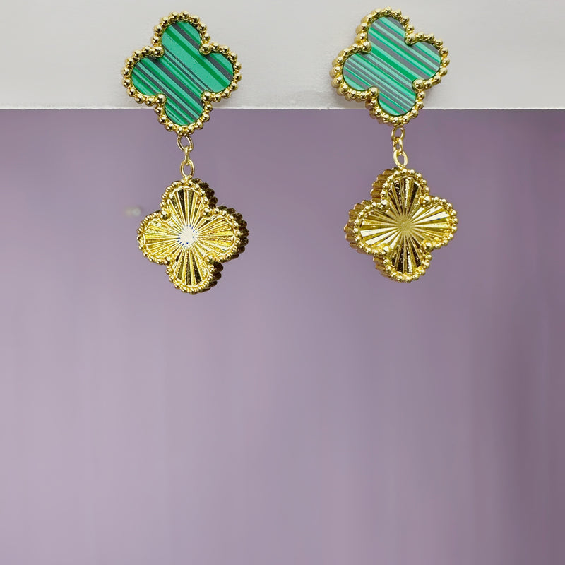 Clover Dangler Earrings