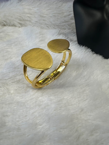 Vintage Anti Tarnish Brass Cuff Bracelet