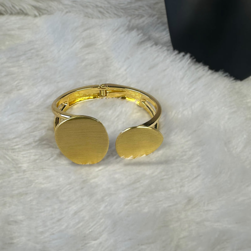 Vintage Anti Tarnish Brass Cuff Bracelet