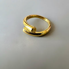 Wrap Style Anti Tarnish Adjustable Ring