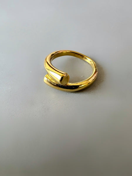 Wrap Style Anti Tarnish Adjustable Ring